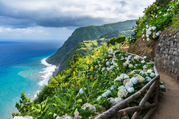 Sao Miguel island in the Azores