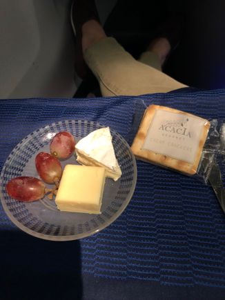 Cheddar and brie. 