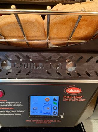 My bougie Dam Good english muffins were happy to be toasted using their bespoke setting. 