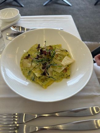 Had a few bites of the ravioli after my wife was finished. It was quite good. 