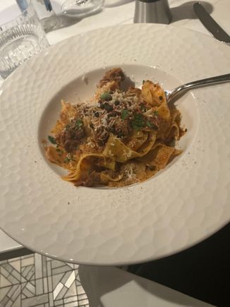 Pappardelle al ragù