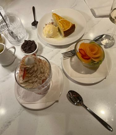 Eton Mess and Citrus Olive Oil Cake