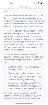 This one says existing bookings booked before 30 December 2024 will be honoured. 