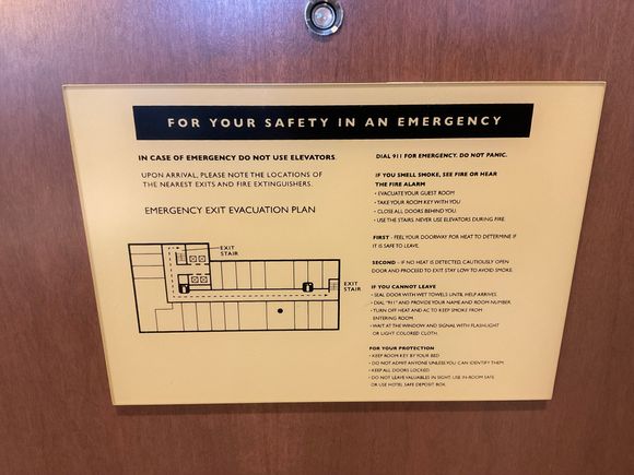Location of the room