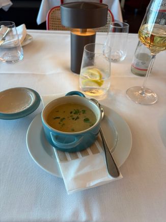 Excellent chantarelle cream soup