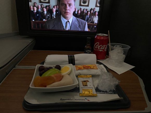 DFW-OGG Pre-landing snack