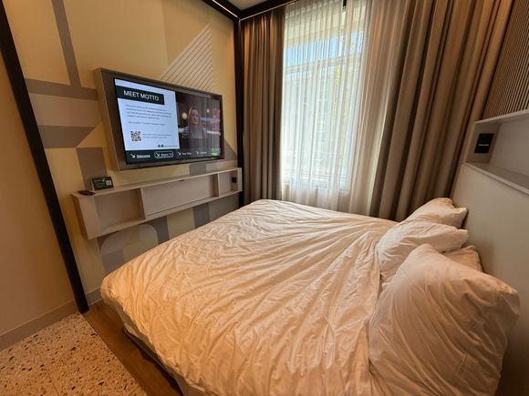 Very large and comfortable King bed
