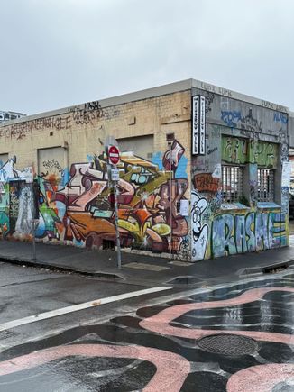 Street art on Rose Street