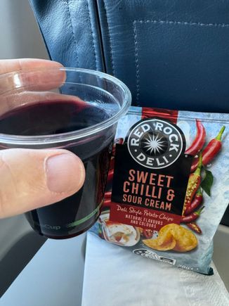 Red wine and Chips 