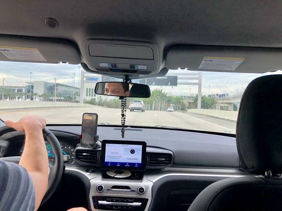 
With my meeting in the books and a fantastic night sleep, it was time to say good bye to Key Biscayne.

My Uber Comfort collected me and with little rush hour traffic we were at MIA in a matter 25 minutes. 