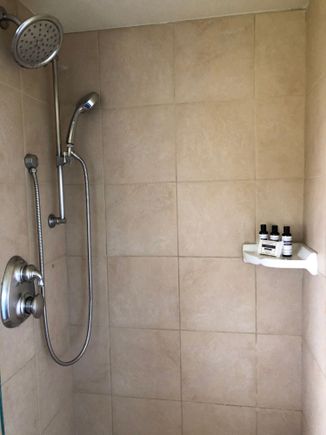 Apparently renovated shower 