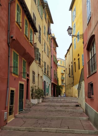 Alleyways in Vieux Nice