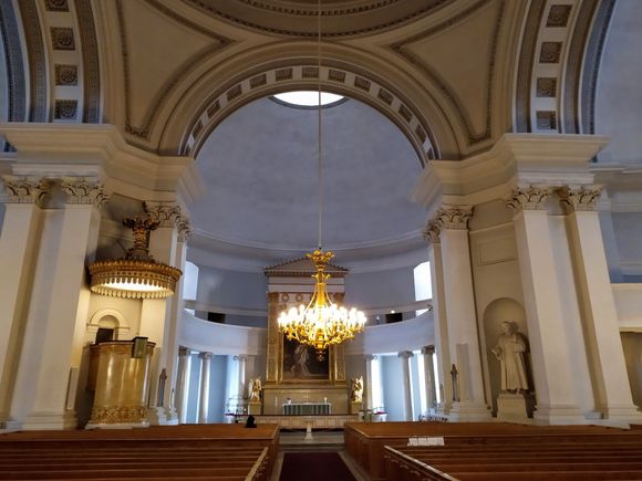 Interior of Helsinki cathedral