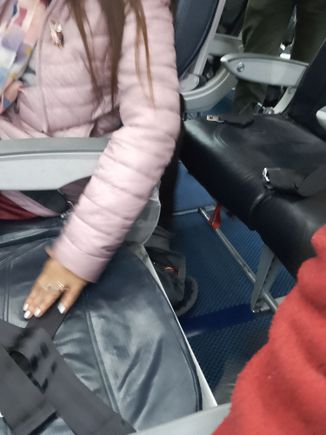 Seat 10B very airy!