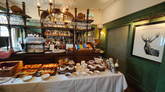 Breakfast spread
