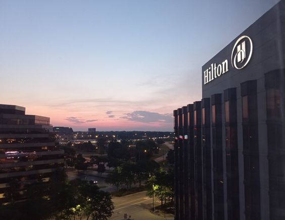 Hilton Rosemont, near O'Hare airport near Chicago 