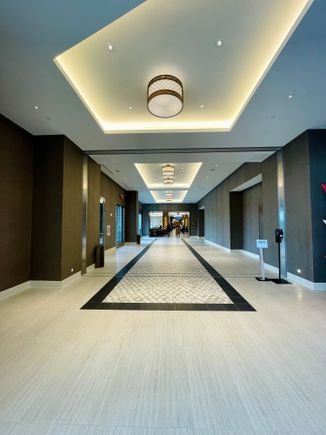 Hotel lobby
