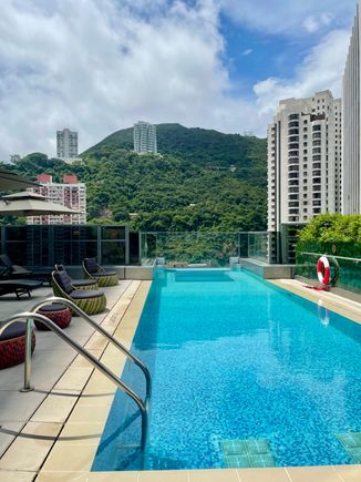 Pool area