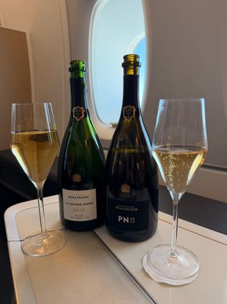 The La Grande Annee was outstanding, while the VZ19 was lighter and more acidic. 