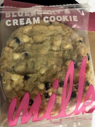 Something sweet to end the flight.