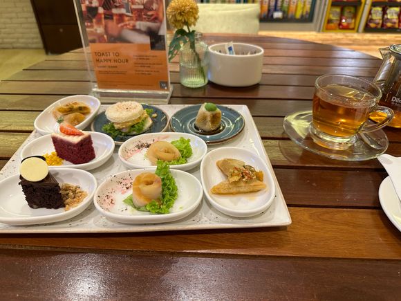 Last day afternoon tea