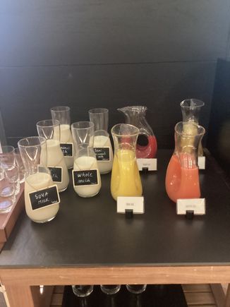 Fresh squeezed Juices 