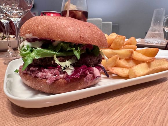 Reindeer burger