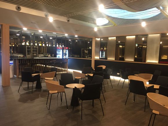 bar area