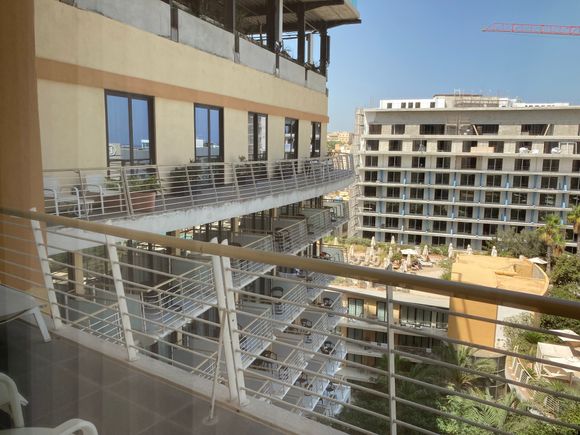 Balcony facing North West 