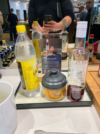 It does have the Avionic Lufthansa aperitif though…