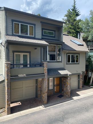 The condos were simple and showing their age
