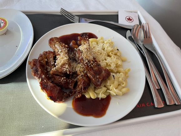 This was from YYZ to HND in Sept. Portion was good, Sauce was a tad too sweet for me.