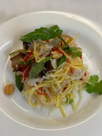 Spanner crab salad 