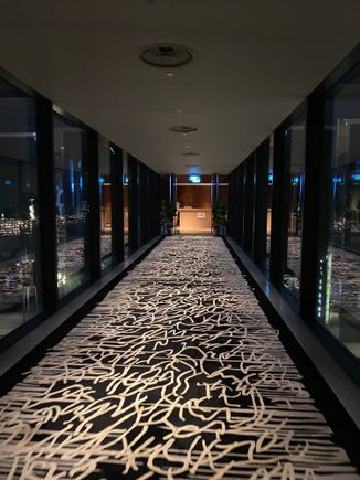 Walkway to the Executive Lounge