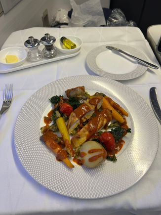 Tasty but slightly agricultural presentation - quite spicy!