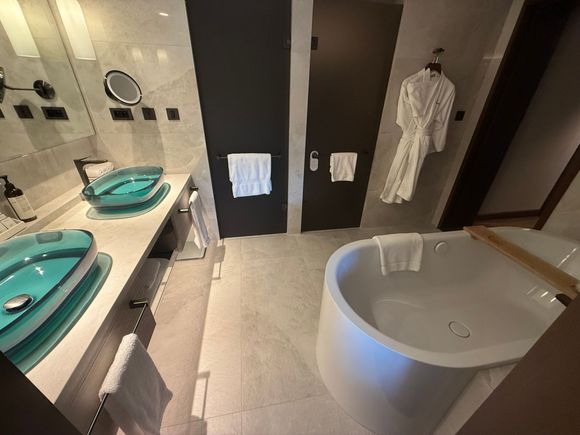 River suite bathroom