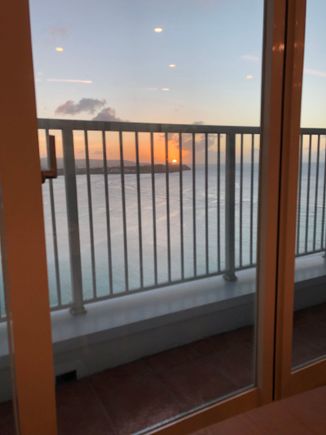 View from the Club Lounge