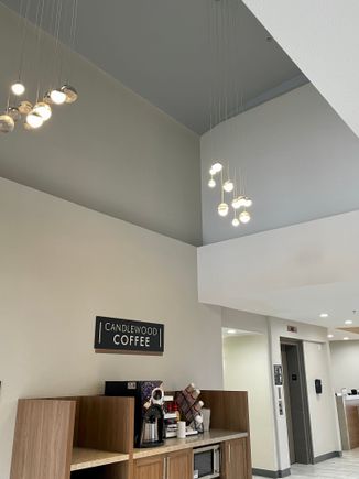 Free coffee station