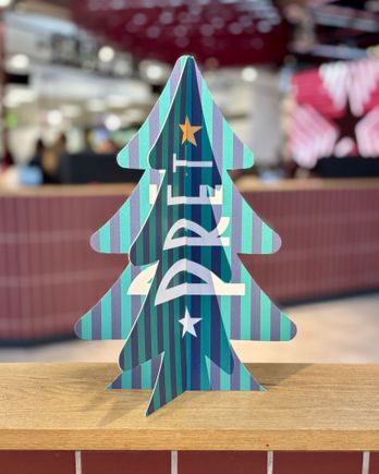 Pret have really gone overboard with the Christmas decorations 