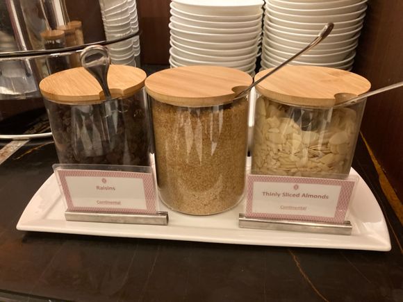Add ons for the hot oatmeal
