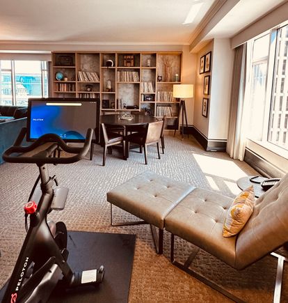 Peloton room