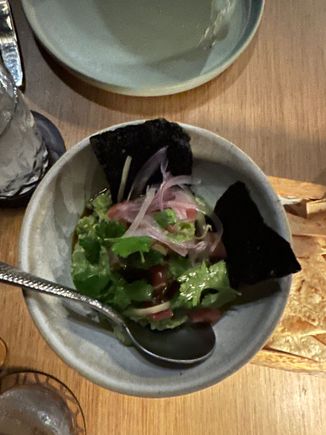 Guac and tuna