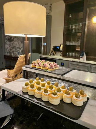 Evening spread 