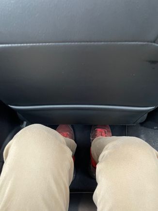 Rear legroom (6ft tall )