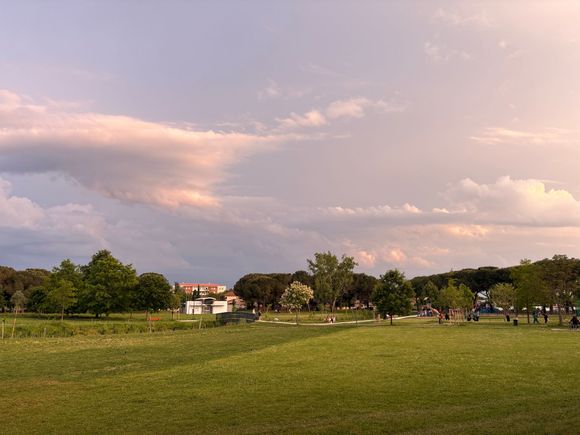 Storms still brewing off to the south