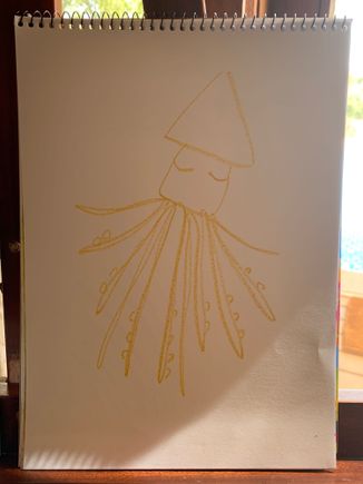 My wife's portrait of me...... 
