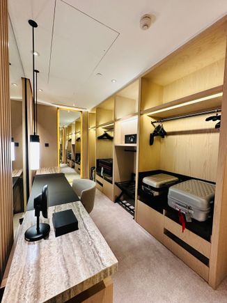 Huge walk in closet