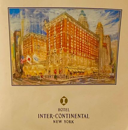 Brochure from the time that Intercontinental was still known Inter~Continental