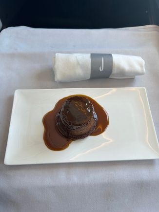 Chocolate lava cake… I was hungry hence 2 desserts 😅