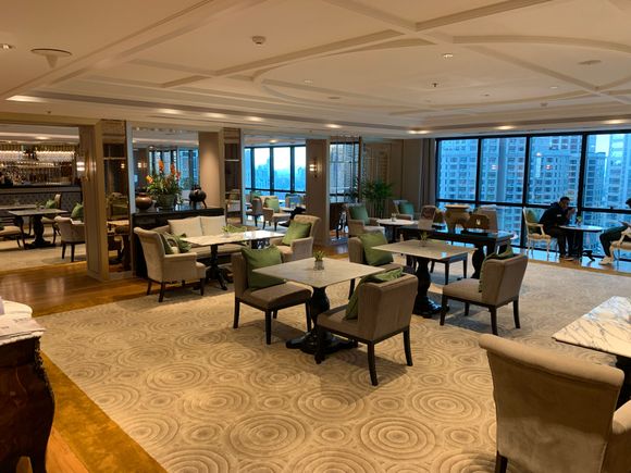 2n half of the seating area